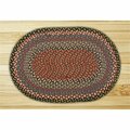 Capitol Importing Co Capitol Importing Burgundy-Blue-Gray - 10 in. x 15 in. Oval Swatch 00-043